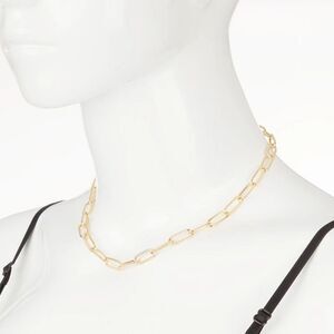 Paper Clip Necklace Minimalistic